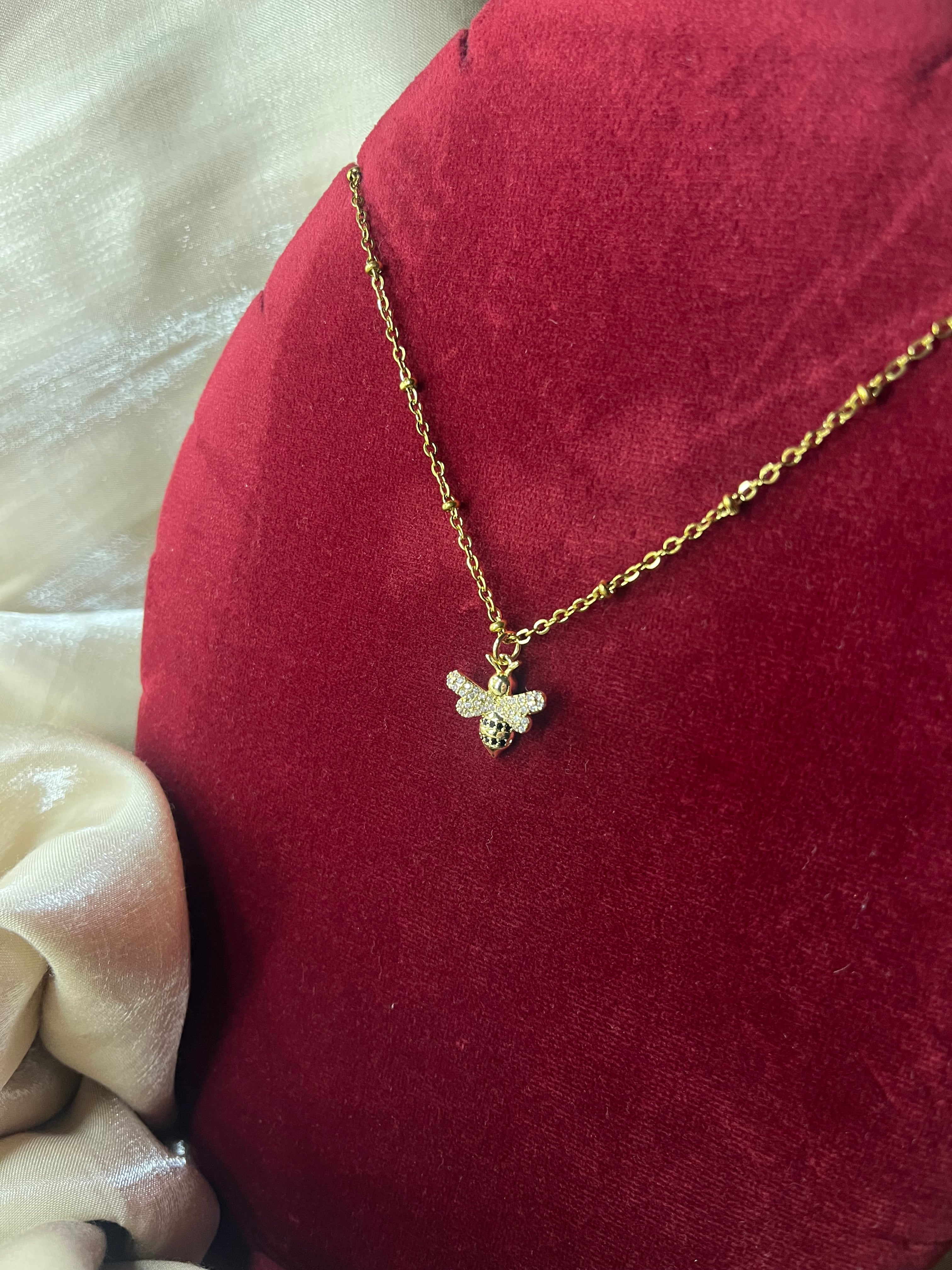 Bee necklace
