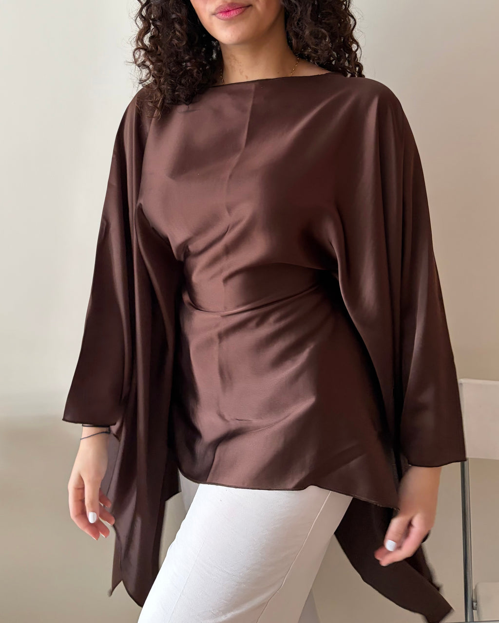 Butterfly Top Chocolate Brown