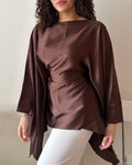 Butterfly Top Chocolate Brown