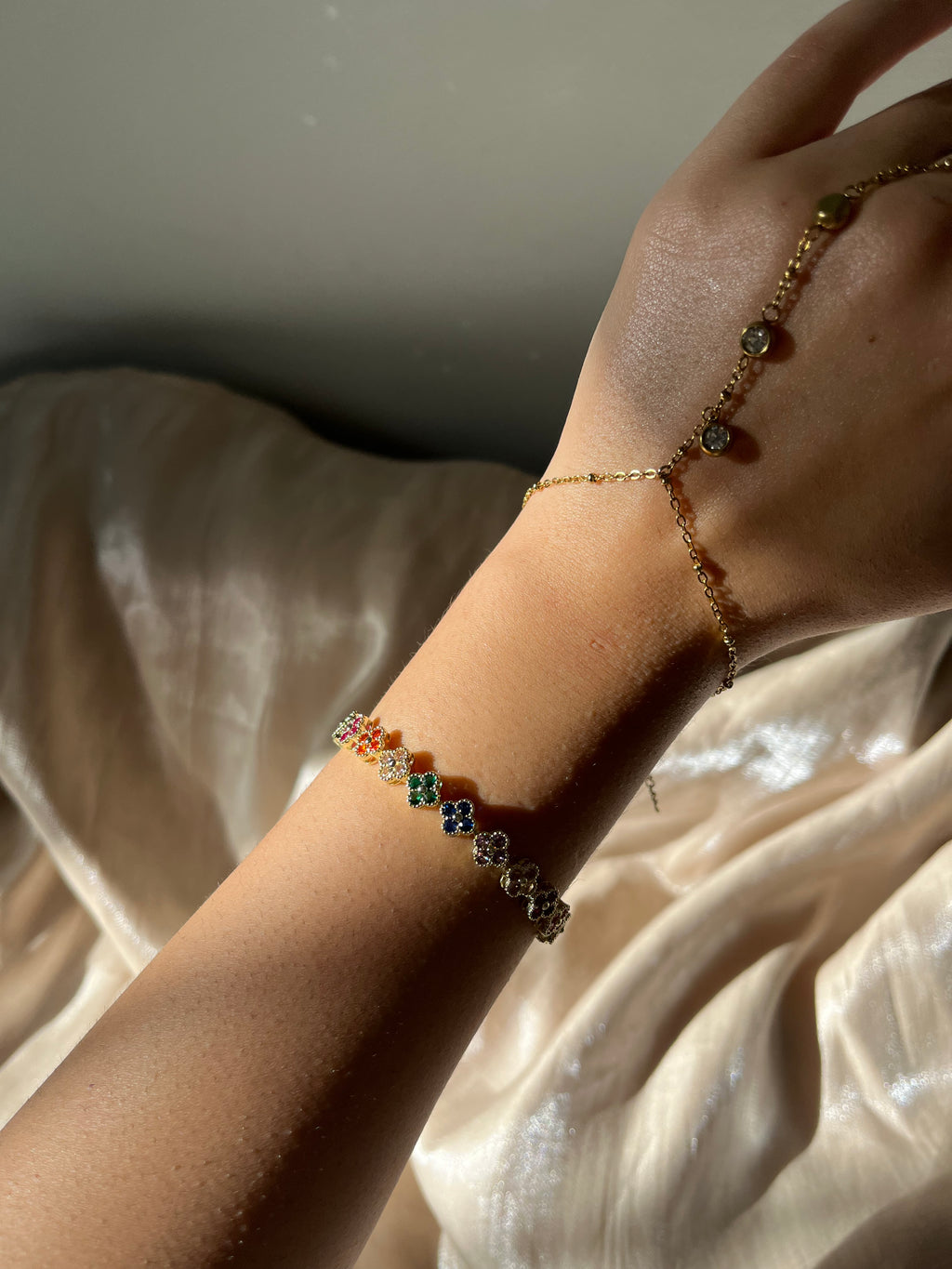 Rainbow bracelet